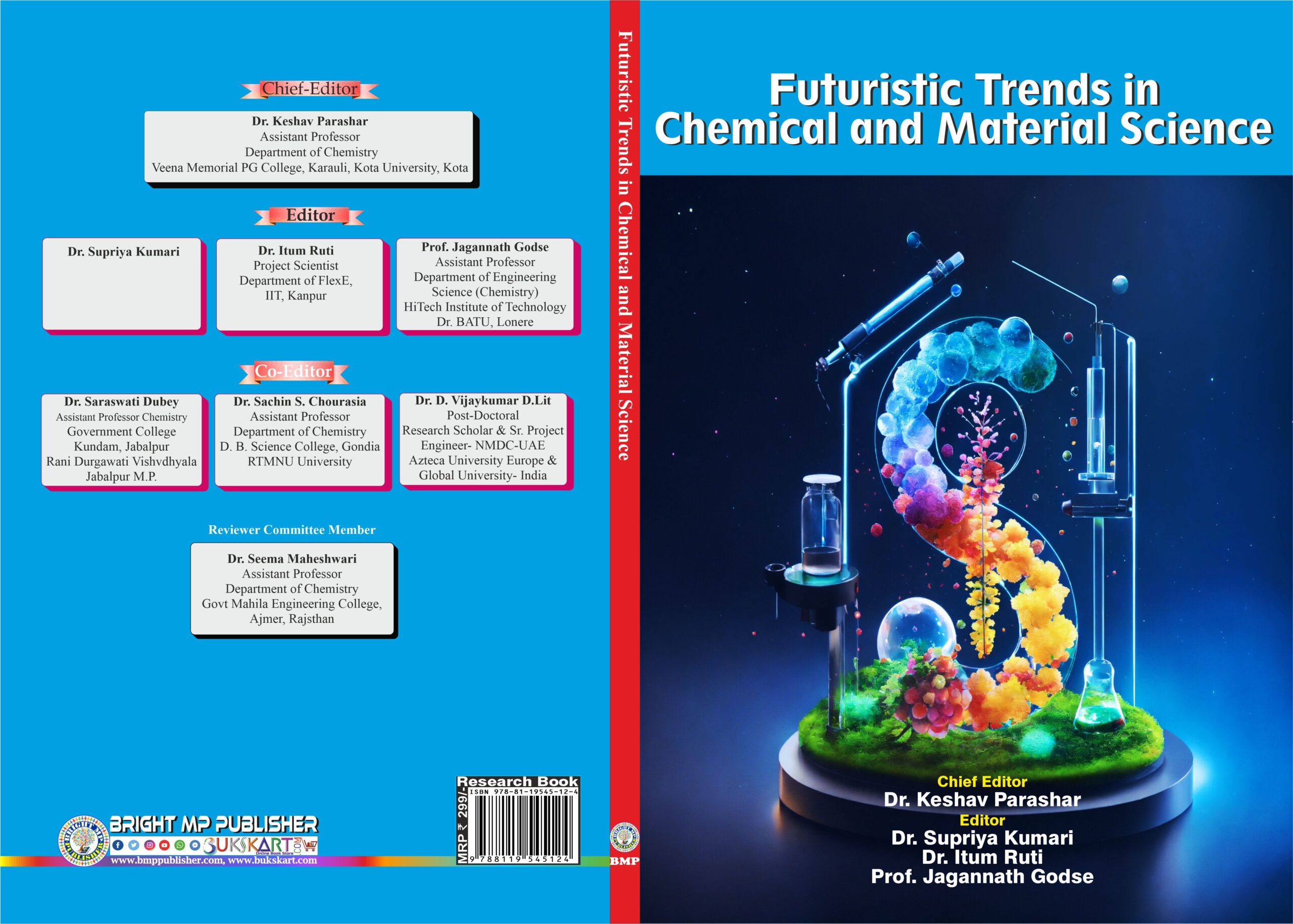 Cover Page of Futuristic Trends in Chemical and Material Science