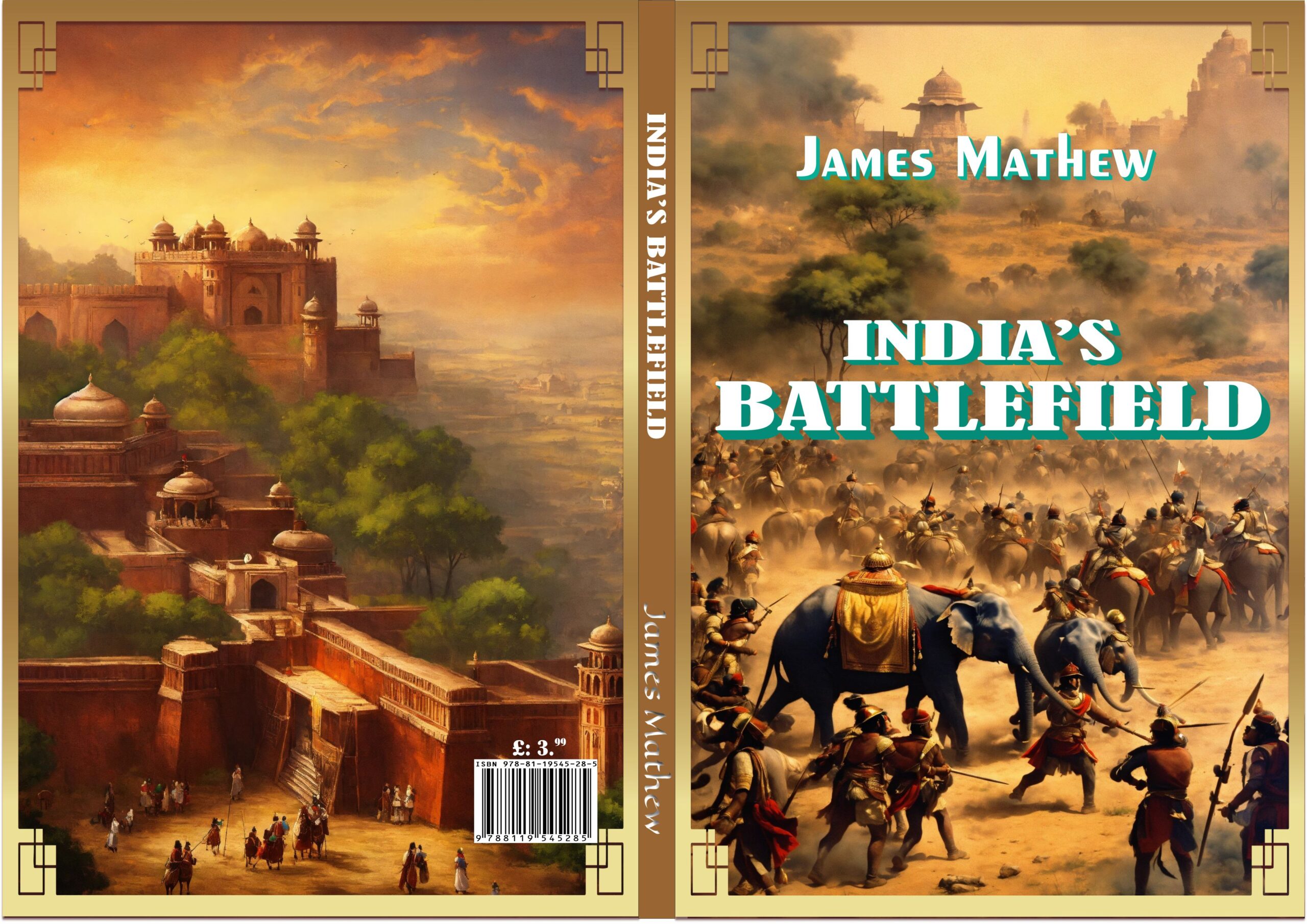Cover Page of India's battlefield
